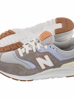 New Balance Women’s 997H Rain Cloud and Violet Haze Sneakers